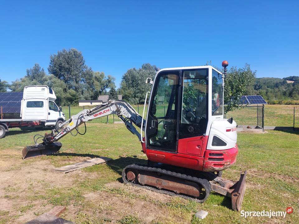 Minikoparka Takeuchi TB230 leasing 28t 2018r sprzedam
