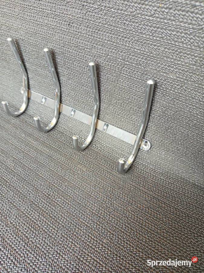 Wieszak metalowy chromowany duży do łazienki Meble Warszawa