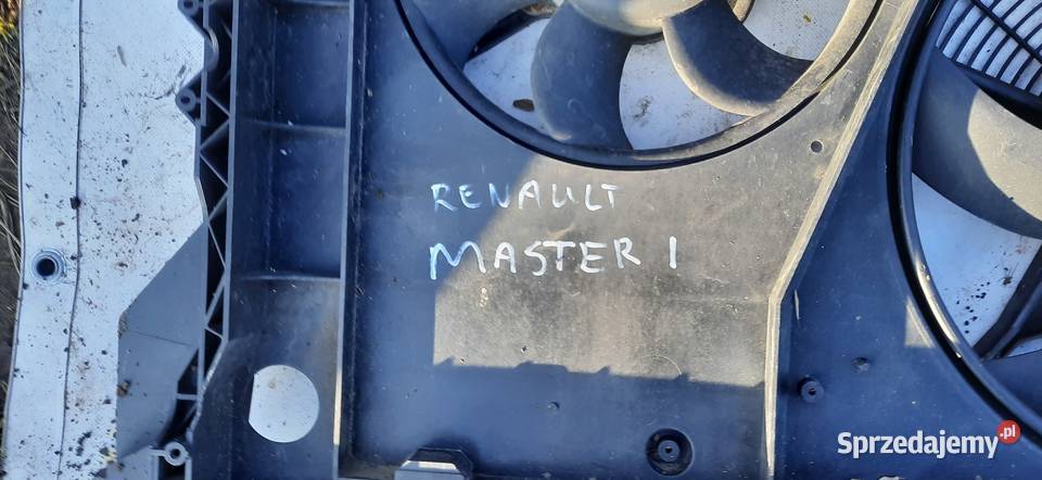 WENTYLATOR CHŁODNICY RENAULT MASTER 1 PAS