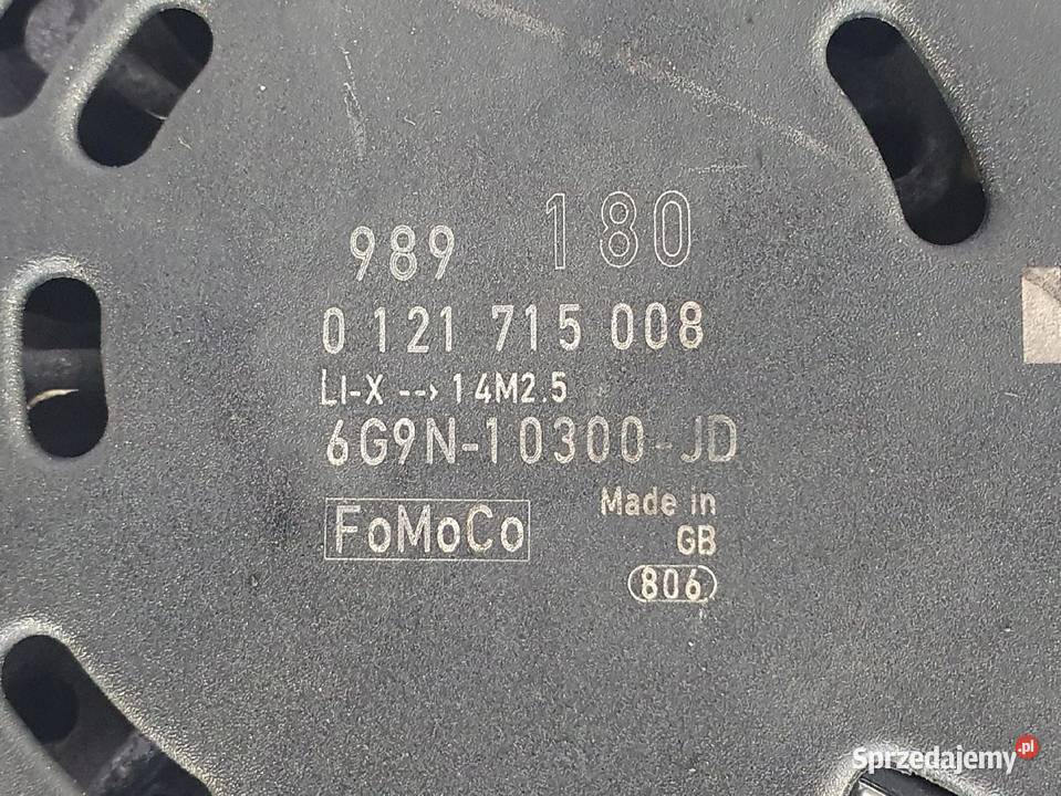 ALTERNATOR Volvo S40 II V50 C30 24 D5 0121715008 osobowe Chełm