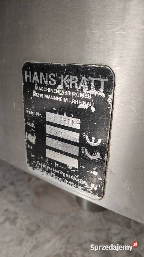 Mussana Pony maszyna do bitej śmietany Automat Kęty