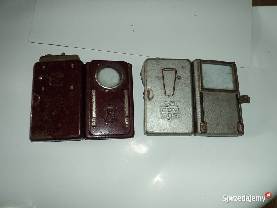 Wczesny PRL czerwona latarka ormowca druga Nowy Sącz