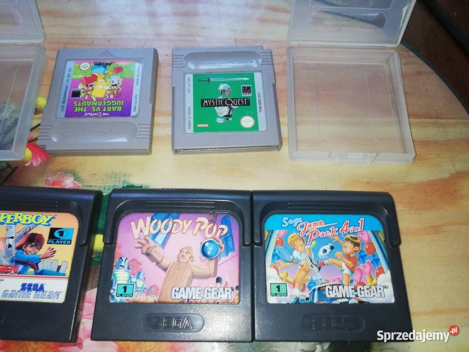 Kardridże Sega i Gameboy Zwoleń