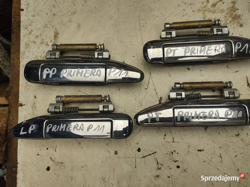 NISSAN PRIMERA P11 klamka przód tył chrom osobowe Kielce