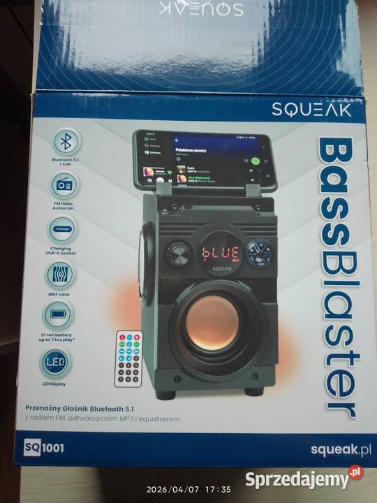 Głośnik bluetooth radio Słuchawki i głośniki Radom