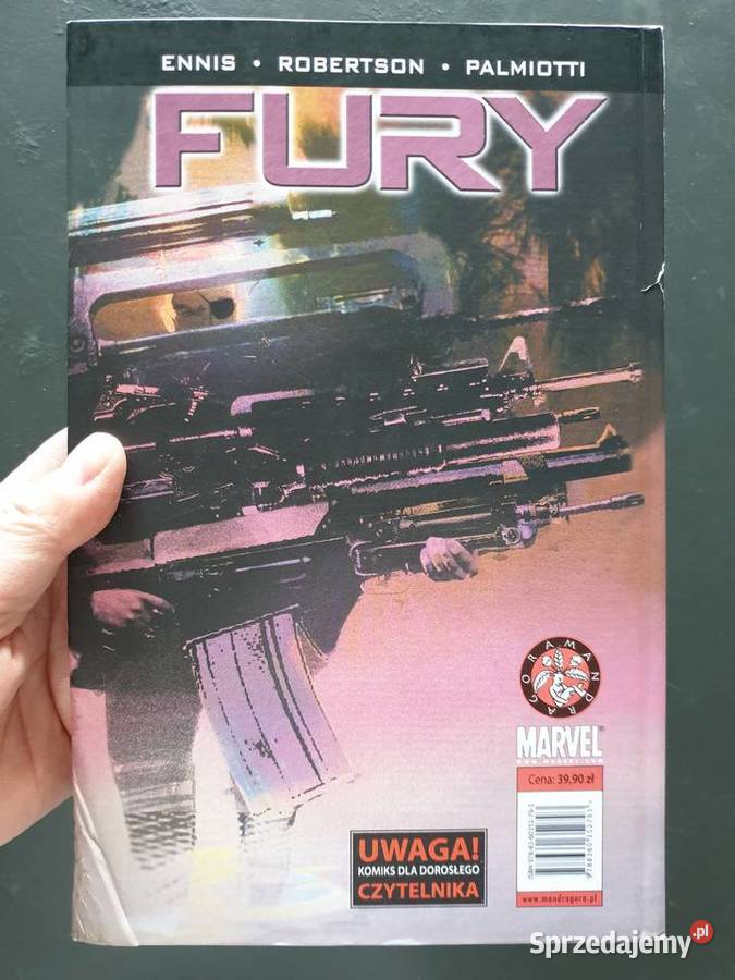 FURY wydanie kolekcjonerskie twarda oprawa