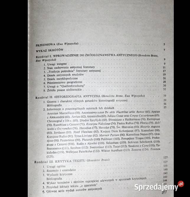 Vademecum historyka starożytnej Grecji i Rzymu Chełm sprzedam