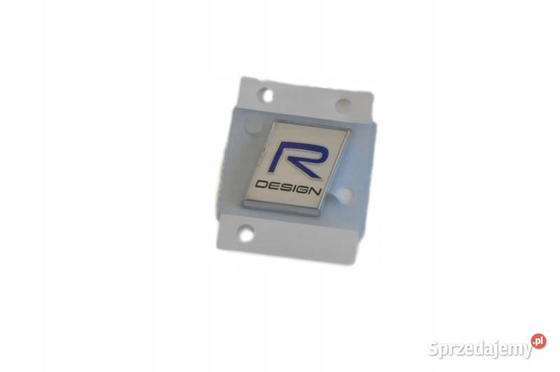 VOLVO RDESIGN emblemat na tylna klape 31391873 Gadgety motoryzacyjne dolnośląskie Bielany Wrocławskie