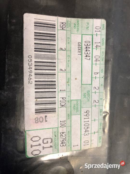 Uszczelka Johnson Evinrude 150175 60 stopni Motoryzacja Piła