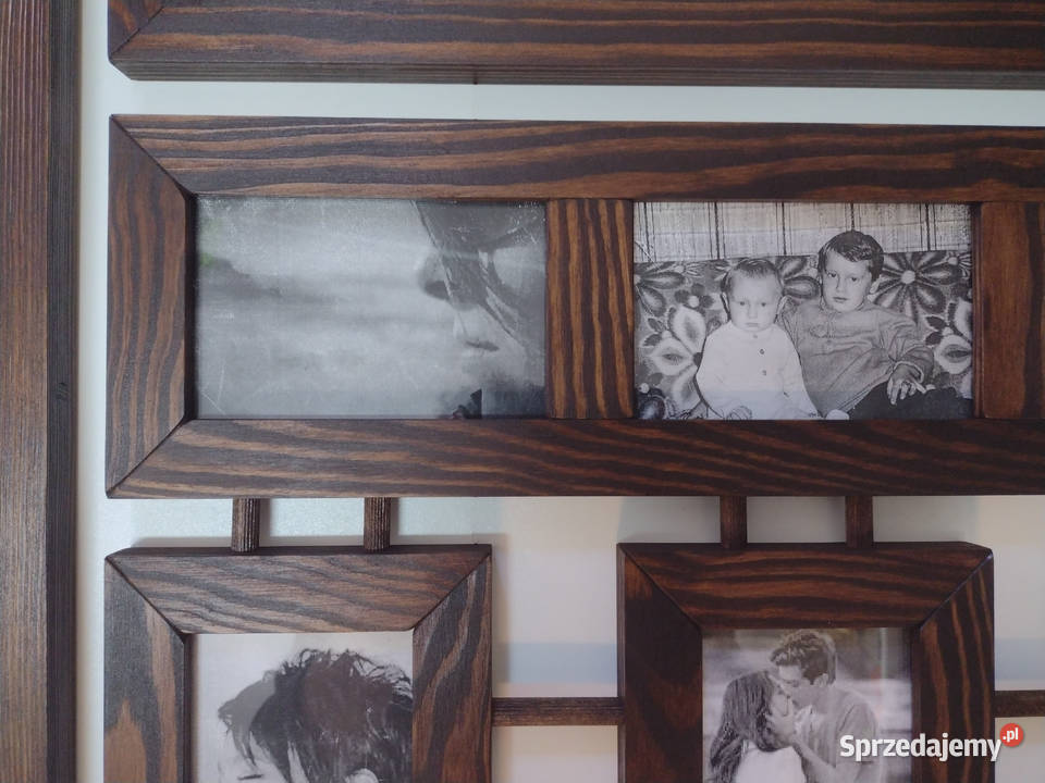 Galeria Multirama z drewna Ramka Na zdjęcia Foto Lublin sprzedam