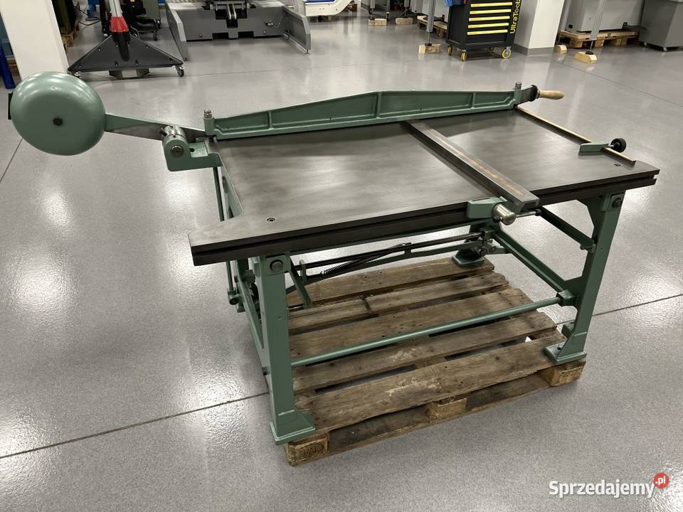 Nożyce introligatorskie Karl Tranklein 1200 Produkcja