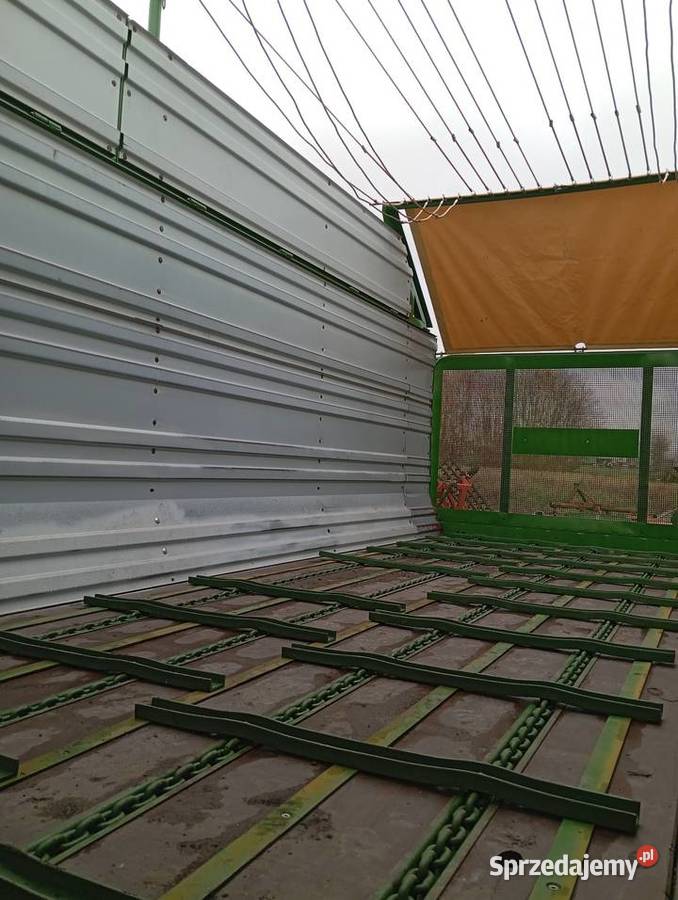 Przyczepa Krone samozbierającą Titan GLallin48 Łęczyca