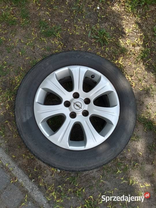 Koła letnie 16 Opel Vectra C alufelgi opony Samochodowe Ostrołęka