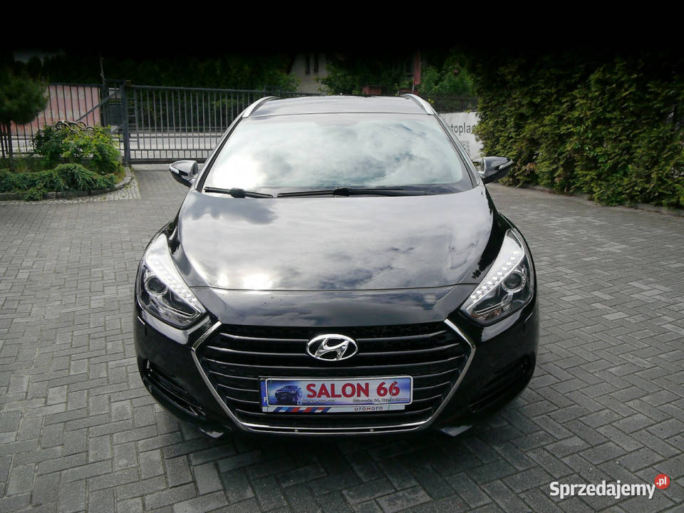 Hyundai i40 17d LED Navi Kamera Stan b czarny Samochody osobowe Częstochowa