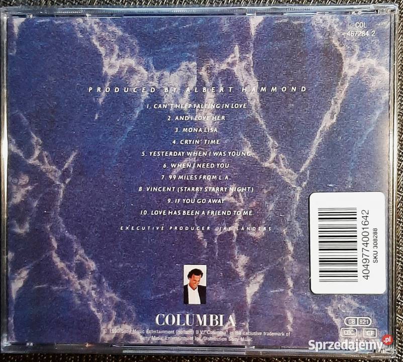 Wspaniały Album Cd JULIO IGLESIAS Album Starry śląskie Katowice