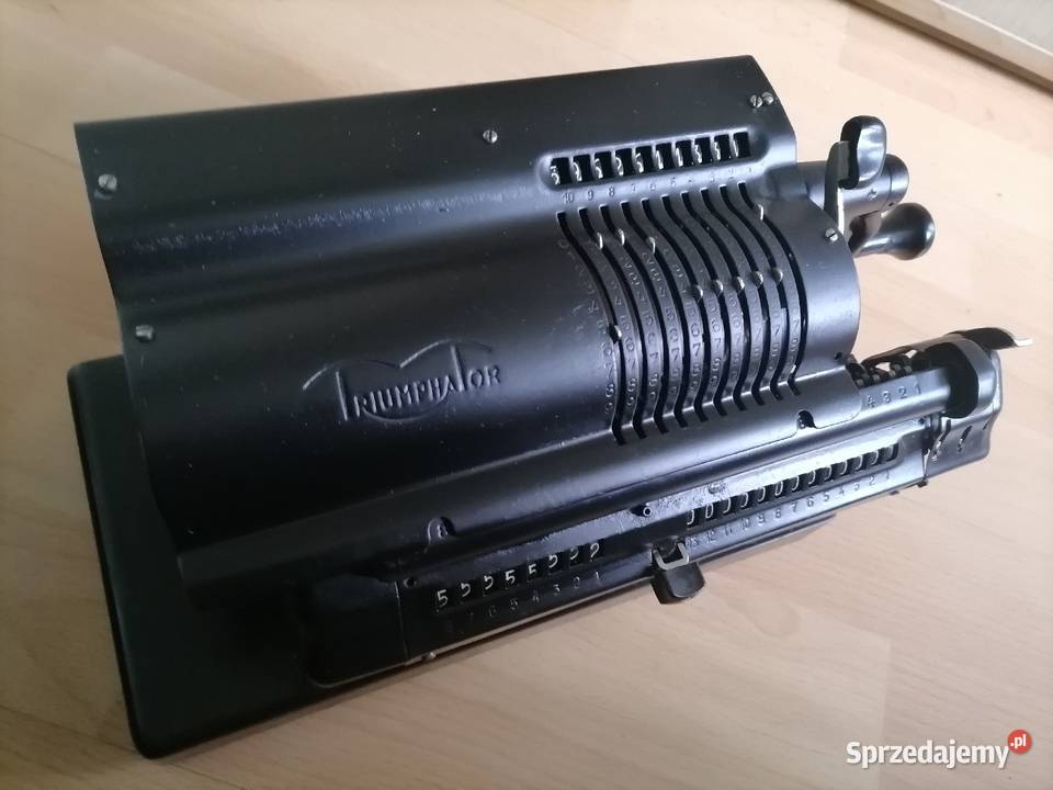 Stara maszyna do liczenia z lat 50 tych małopolskie