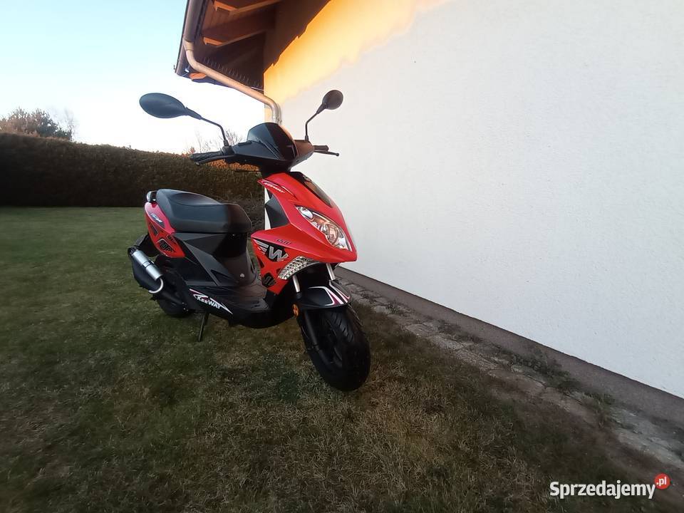 Keeway Fact Evo 50 2T skuter krajowy zadbany opolskie Dąbrowa