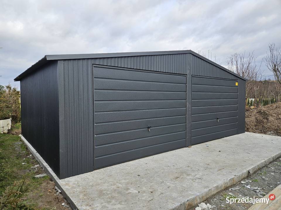 7x6 Garaże Blaszane Garaż Blaszany Blaszak łódzkie Czarnożyły