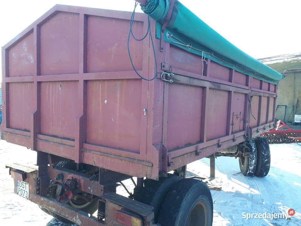 Przyczepa wywrotka hl8011 hw8011 10 t nieuszkodzony