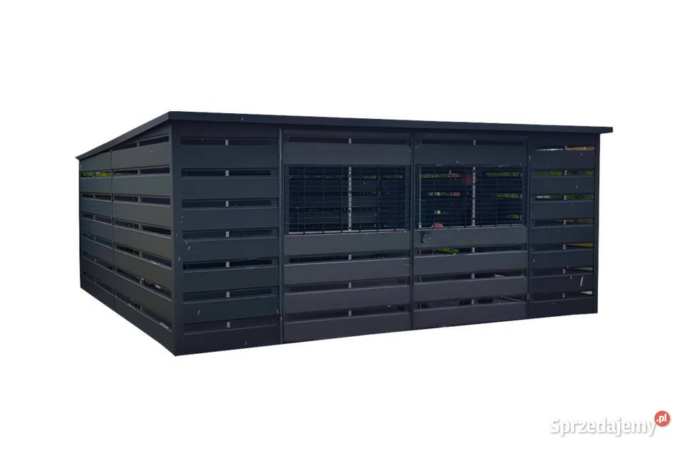 Wiata śmietnikowa 5x4 5x5 5x3 schowek blaszany Sprzedaż sprzedam