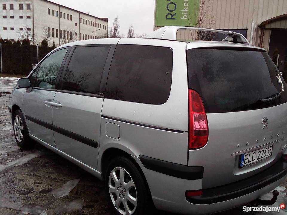 Peugeot 807 22 HDI Stan 8 osobowy klimatyzacja Łódź