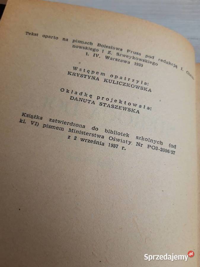 Sieroca Dola Bolesław Prus 1959 Bielsko-Biała