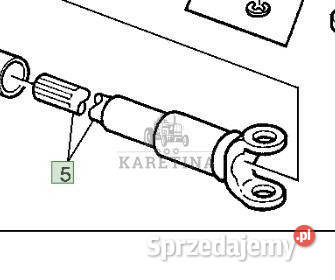 John Deere 6810 6910 6910S Półoś Długa Jarzmo z Jastrzębniki sprzedam