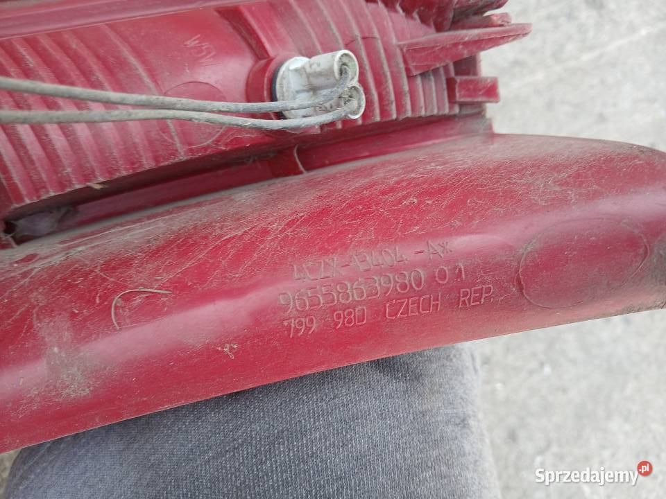 Lampa tył prawa Citroen C4 I 0410r EU osobowe Lampy tylne Radłów