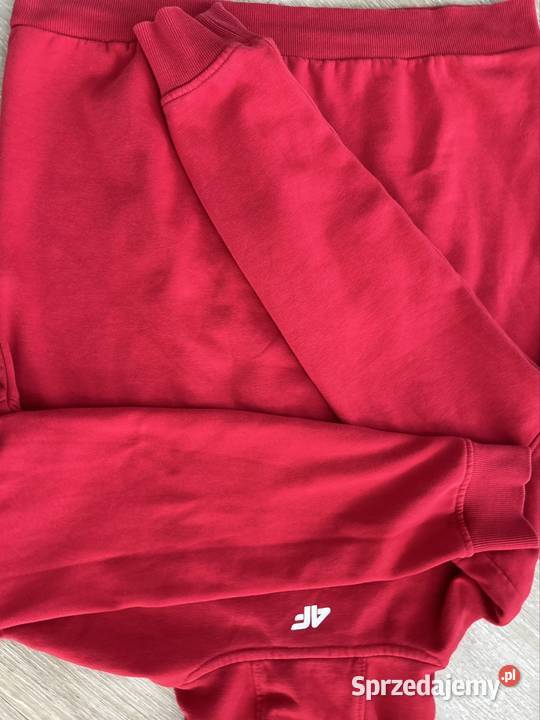 Bluza 4F 164 czerwona bluza z kapturem Wyszków