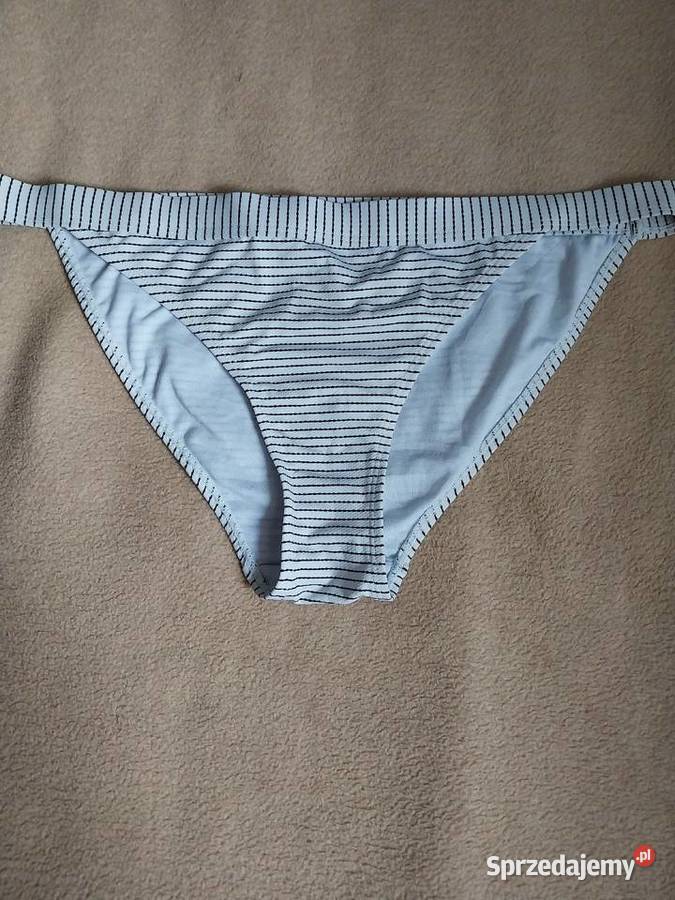 Biustonosz 75 F i 4 pół stringi w rozmiarze XL Polkowice