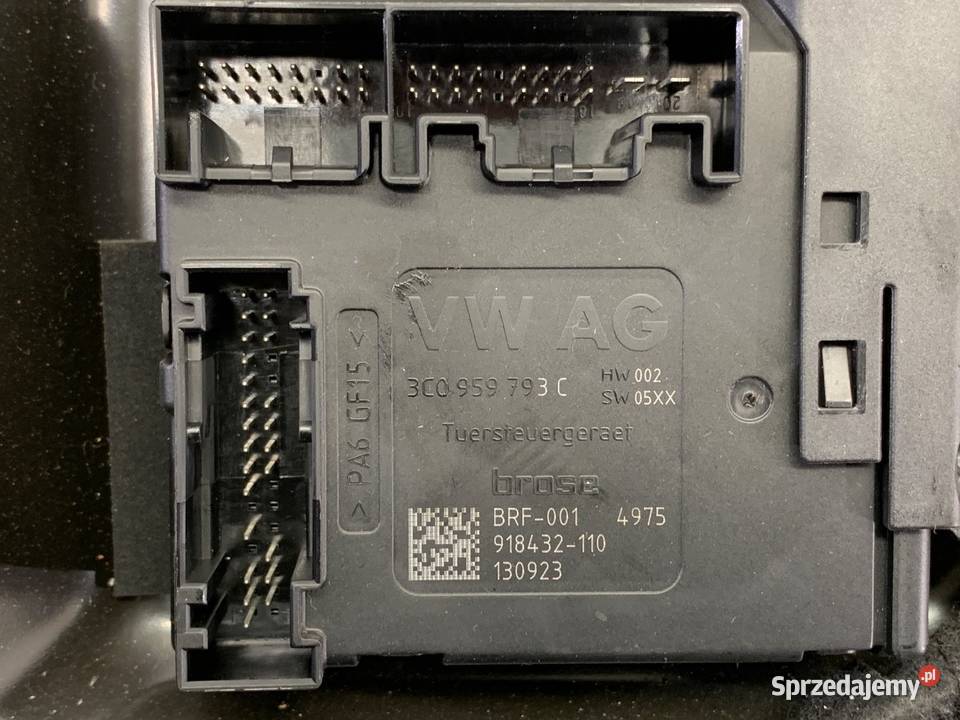 PODNOŚNIK SZYBY LEWY PRZÓD VW PASSAT B7