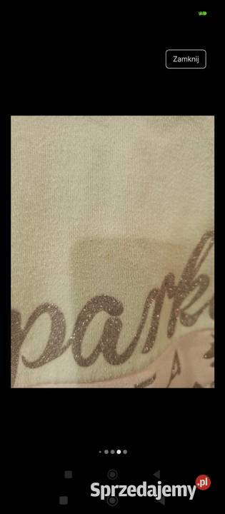 Bluza primark 122 67 lat jednorożec sparkle Rozmiar 122 Biłgoraj