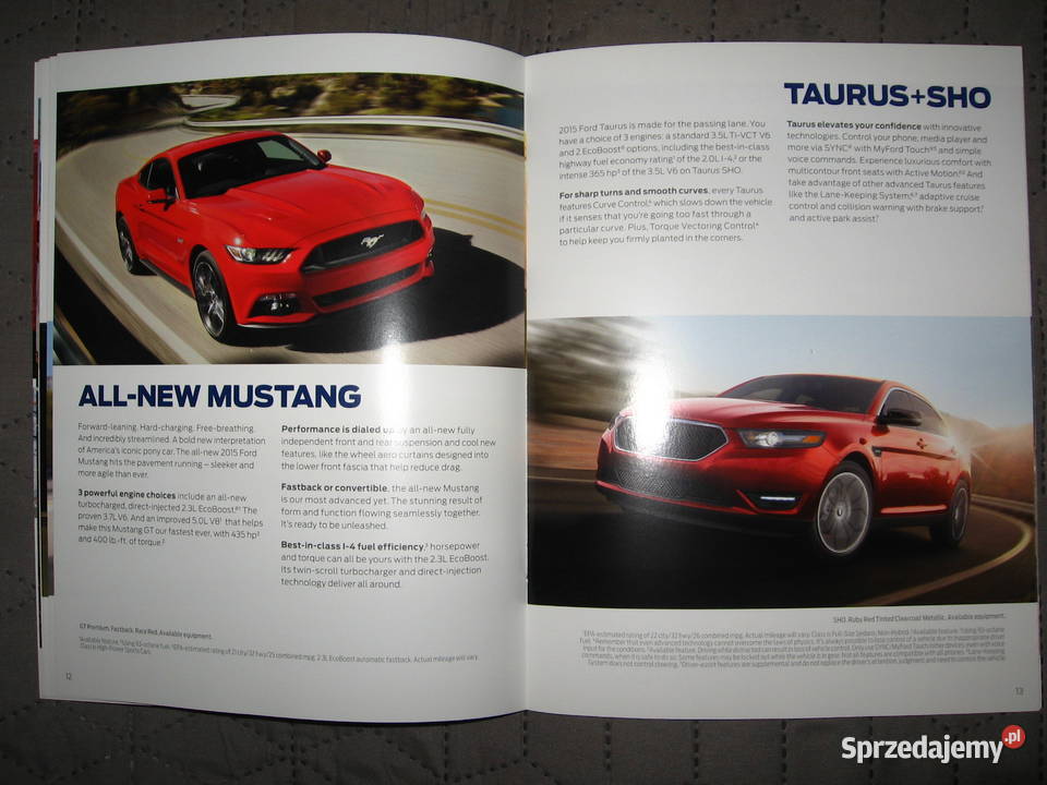 Ford 2014 prospekt katalog Kępice sprzedam
