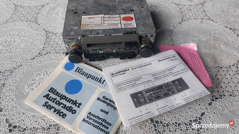 Radiomagnetofon samochodowy Blaupunkt dolnośląskie Miłków