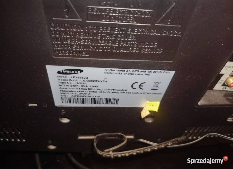Sprzedam Zadbany Telewizor Samsung 32 Cale z