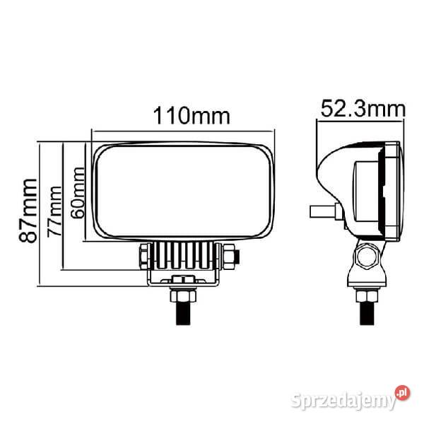 Lampa robocza pośrednia 15W 2836 lumenów LA10502 Kamionna