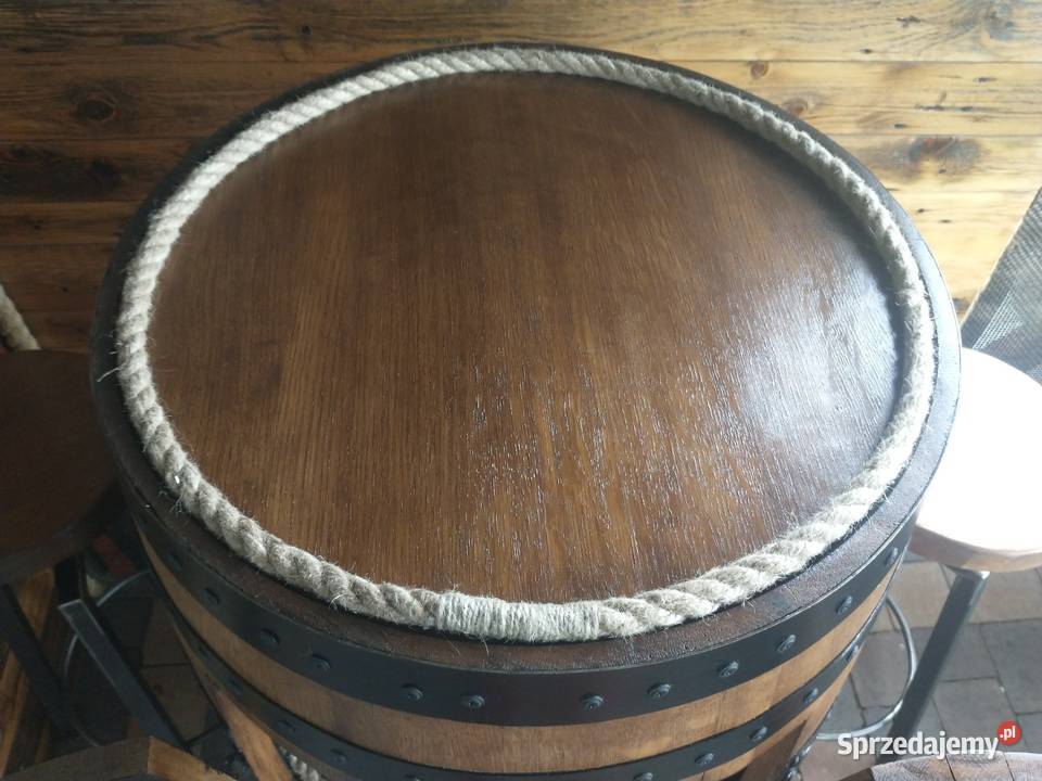 Barek LED z beczki dębowej whisky Żywiec sprzedam