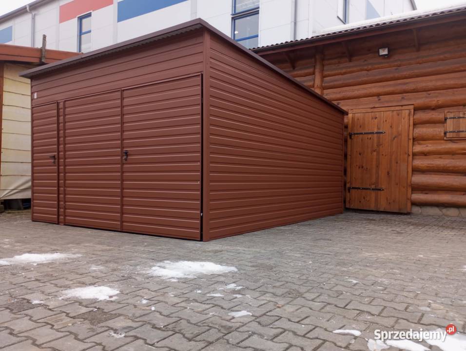 Garaż blaszany blaszak producent Dom i Ogród mazowieckie Pruszków