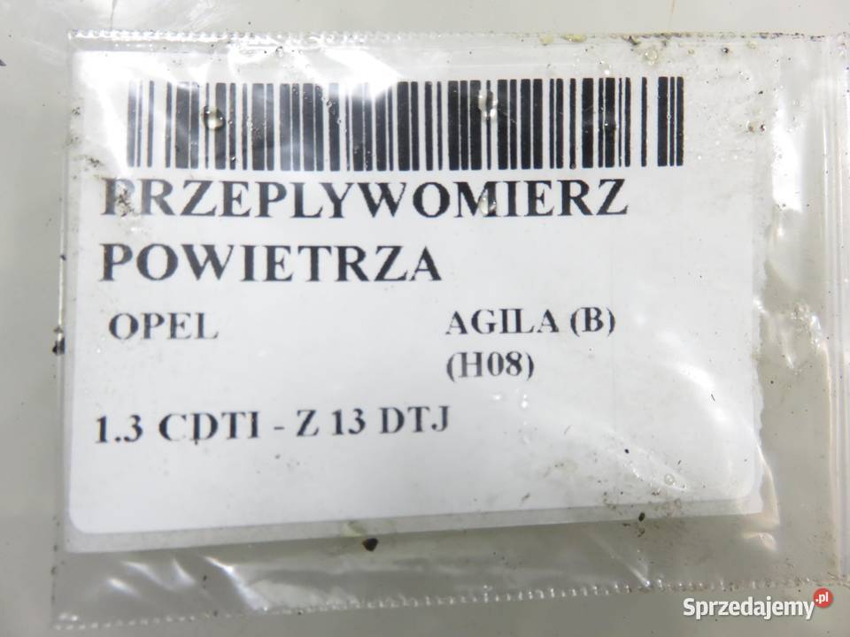 PRZEPŁYWOMIERZ OPEL AGILA B 13 CDTI F00C2G7042