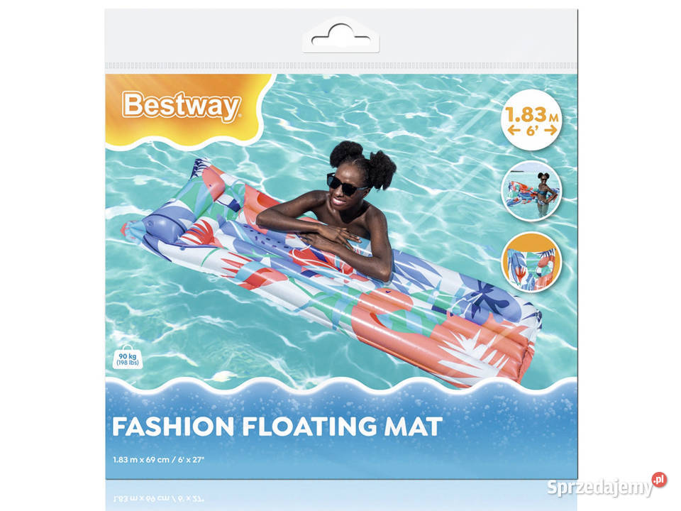 Bestway Kolorowy dmuchany Materac do wody świętokrzyskie Kielce