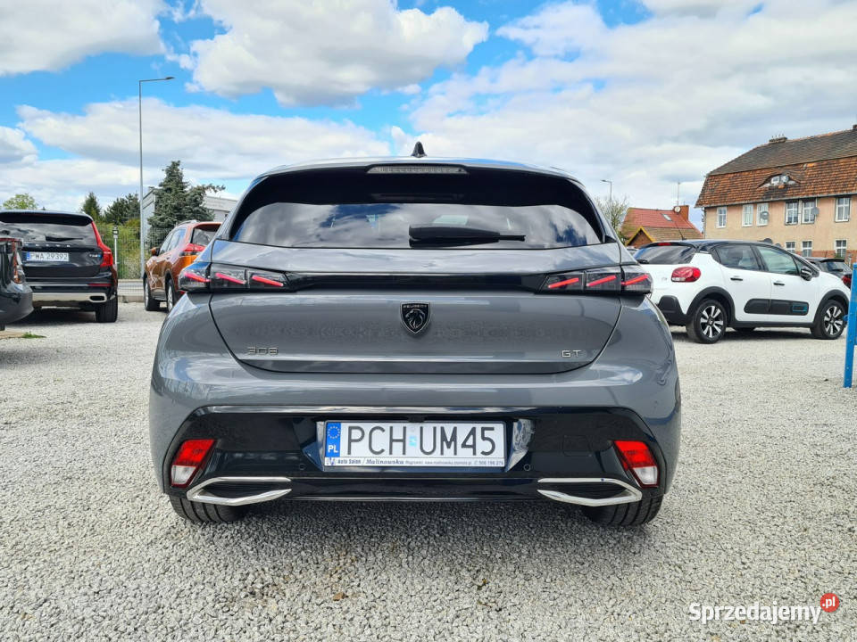 Peugeot 308 GT Navi 2xPDC Kamera podgrzewane fotele Wągrowiec