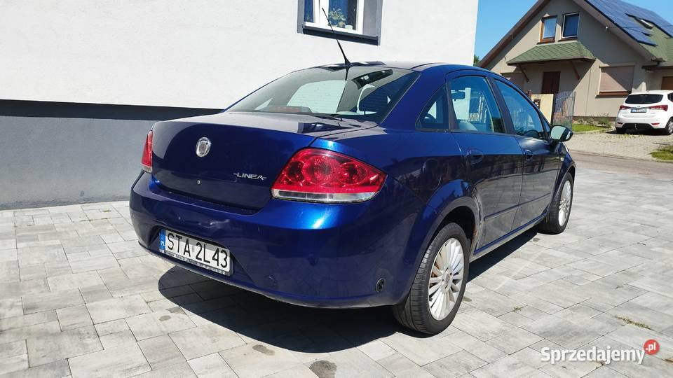 Fiat Linea wersja Dynamic rocznik 2007 14 LPG Sedan / Limuzyna Bytom sprzedam