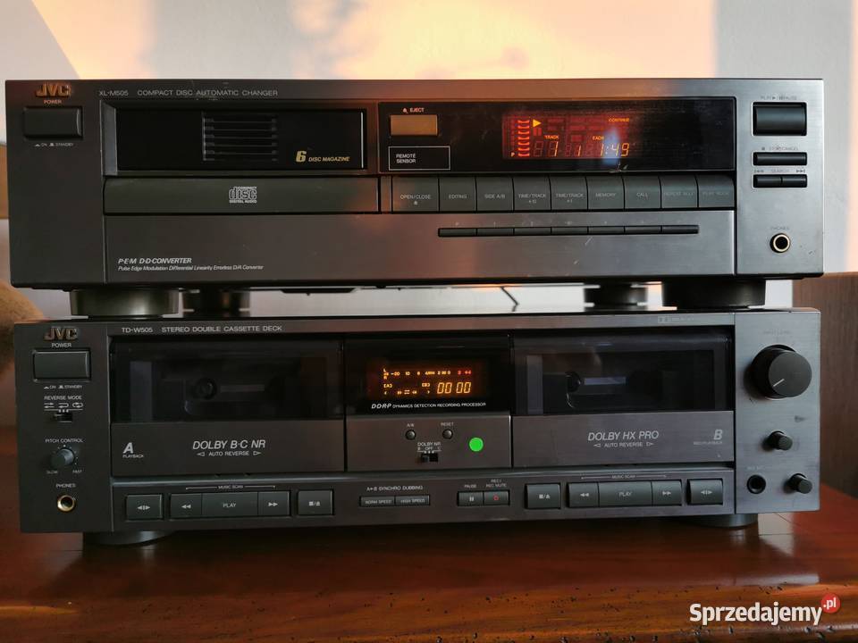 JVC zmieniarka płyt cd z odtwarzaczem XLM 505 Elektronika Mielec