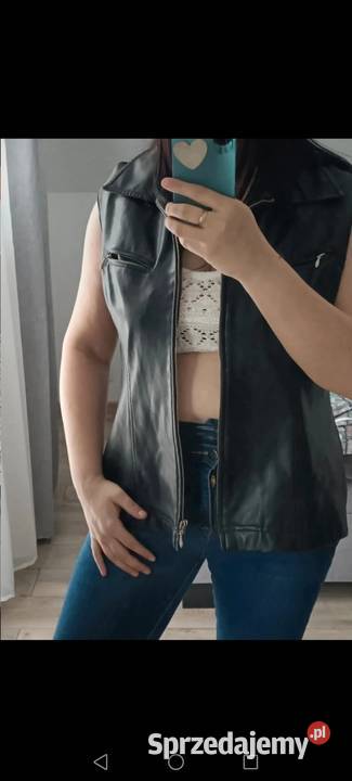 Kamizelka bezrękawnik śliski bez rękawów 2YK