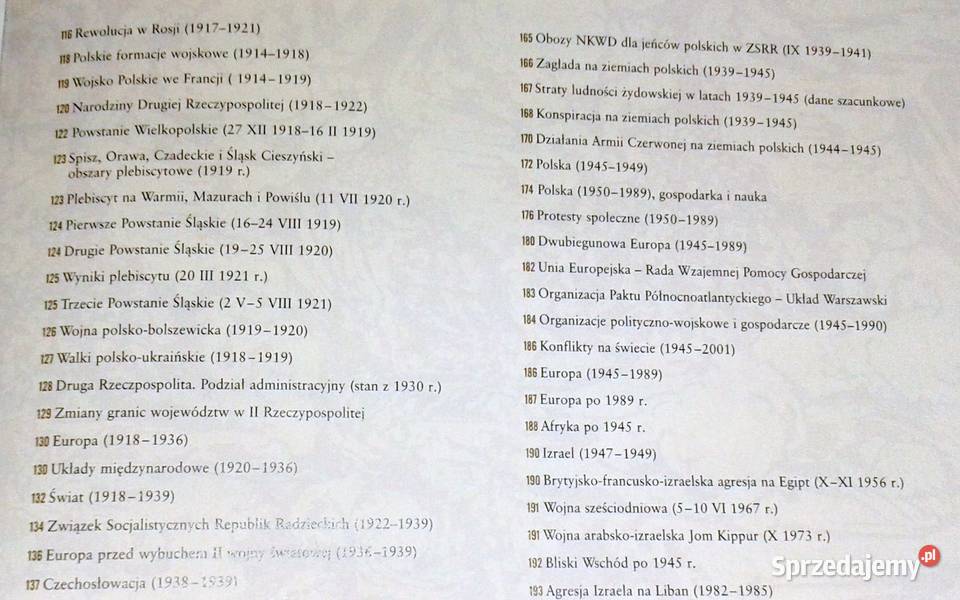 Szkolny atlas historyczny Historia świata i