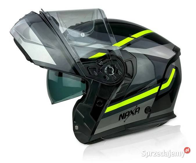 KASK MOTOCYKLOWY SZCZĘKOWY NAXA FO7EROZMIAR L Kaski śląskie