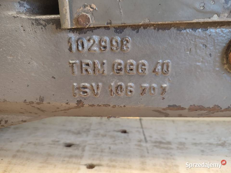Obudowa przedniej osi prawa G816300020011 Fendt Pozostałe Wilkowo