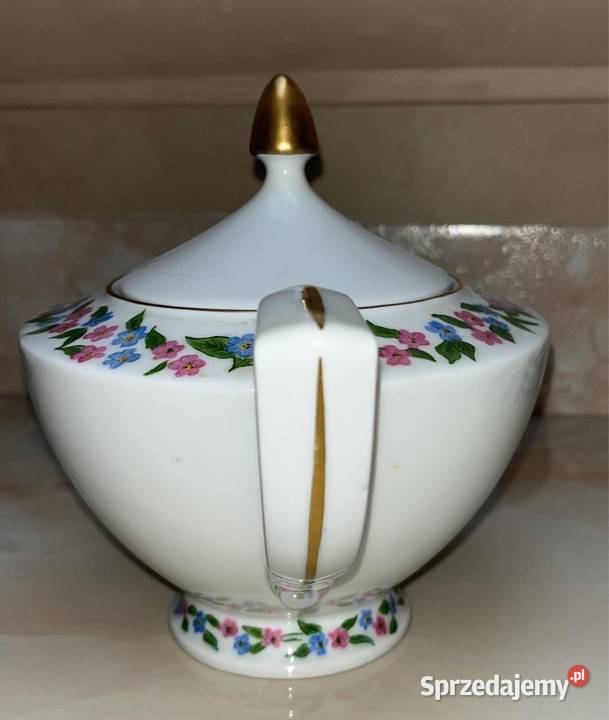Dzbanek do herbaty HG Heinrich Selb Bavaria Porcelana i szkło Gdańsk