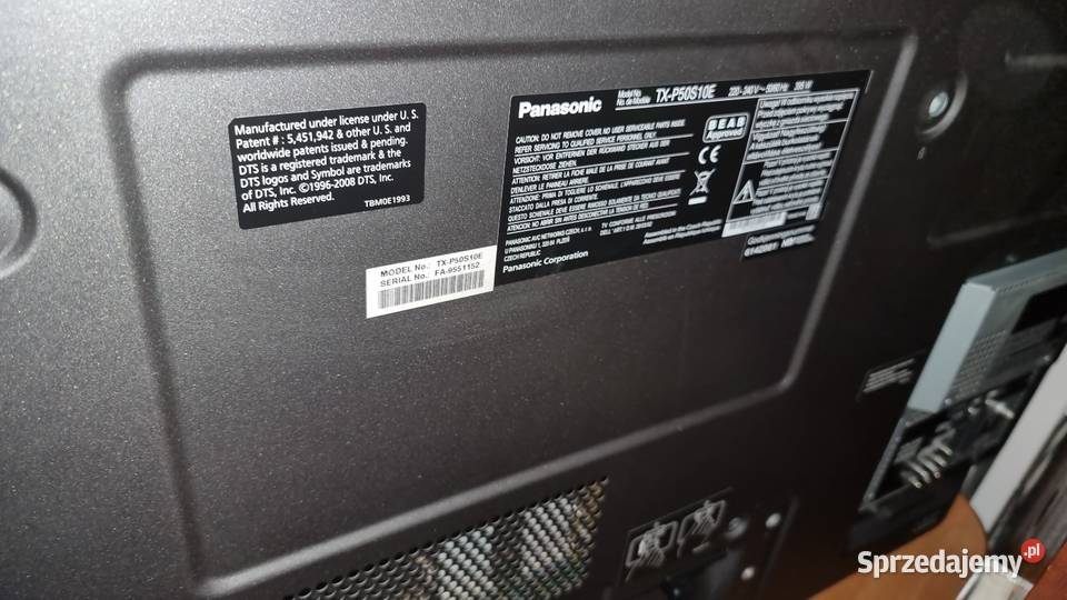 Telewizor Panasonic TXP50S10E dekoder DVBT2 Telewizory Ruda Śląska