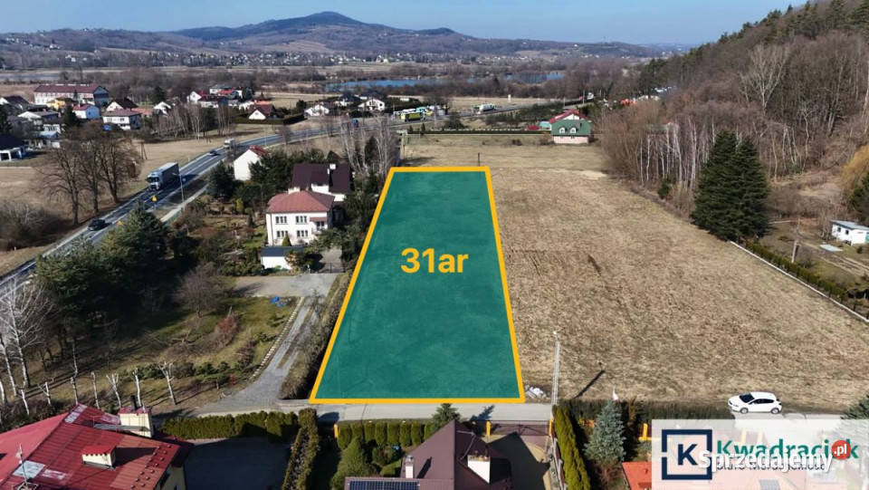 Działka 3100m2 Krajowice